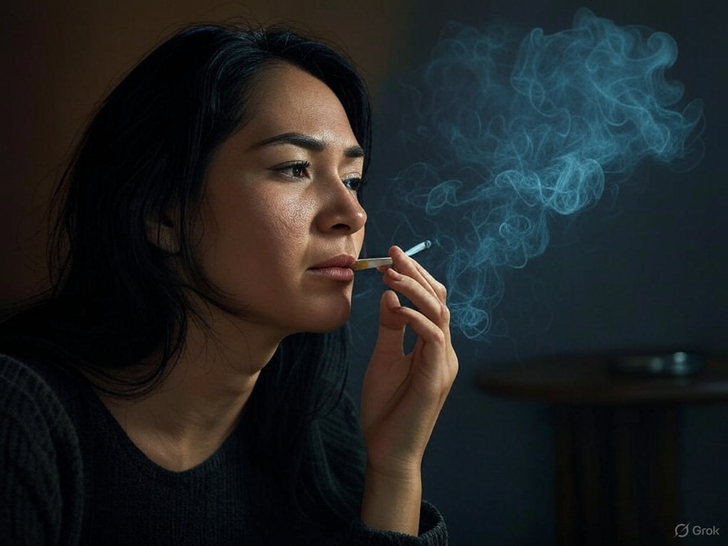 Woman smoking_1