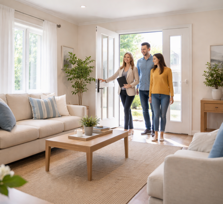 a welcoming tour in a new home